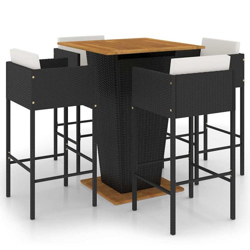 Garden bar set with cushions - garden,