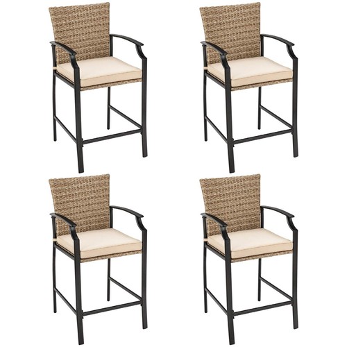 Patio rattan bar - set, of