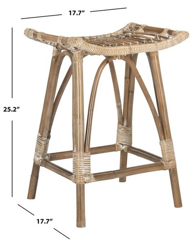 Safavieh leda rattan counter - safavieh,