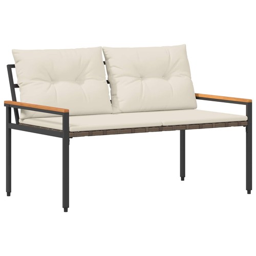 Outdoor bench with cushion - outdoor,
