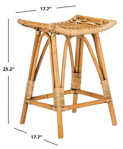 Safavieh leda rattan counter - safavieh,