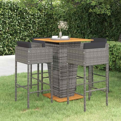 Garden bar set with - garden, cushions