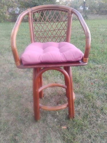 Rare mid century modern rattan - rare,
