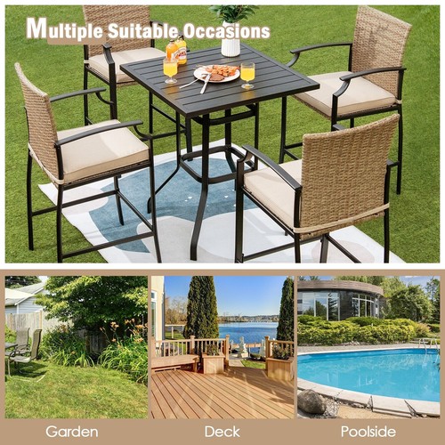 Pack patio rattan - 4, bar