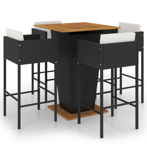Garden bar set - bar, cushions